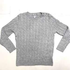 Croft & Barrow Sweater w/ Button Details